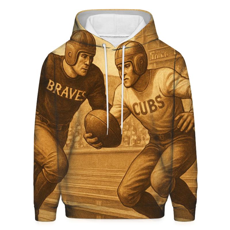Vintage Ballpark Duel premium hoodies