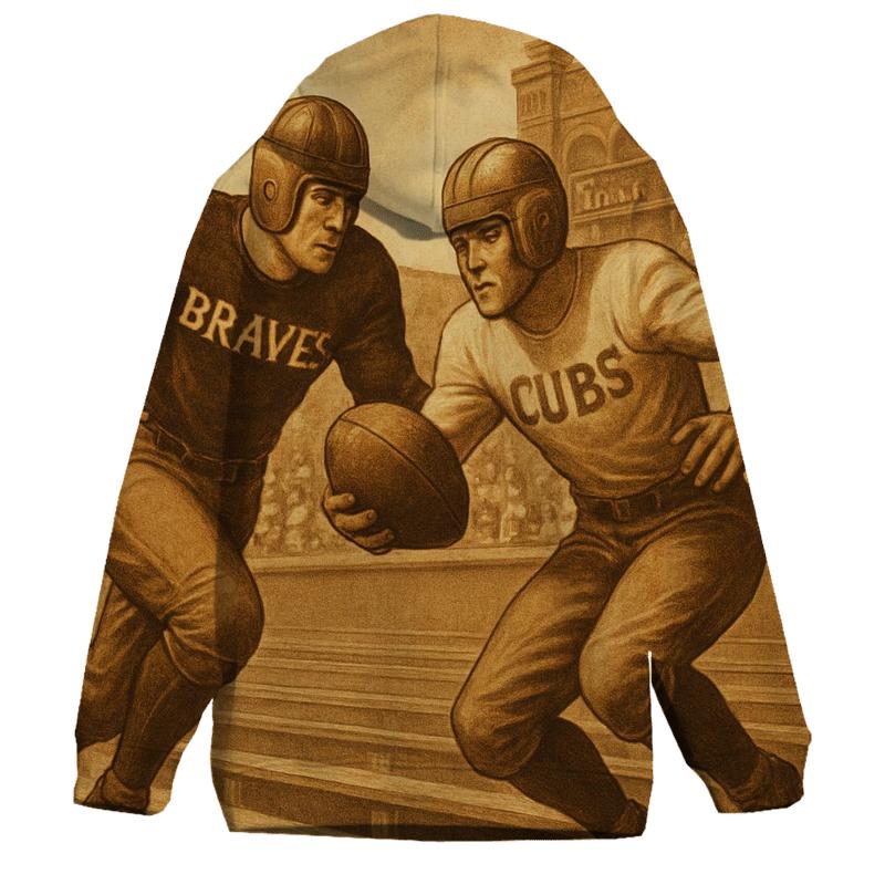 Vintage Ballpark Duel premium hoodies