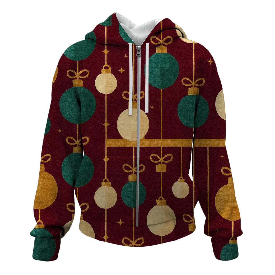 Ornament Ribbon Tapestry Design hoodies fashion