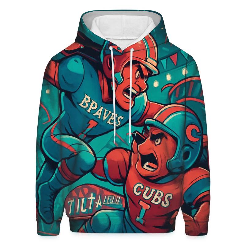 Midnight Carnival Clash hoodie styles