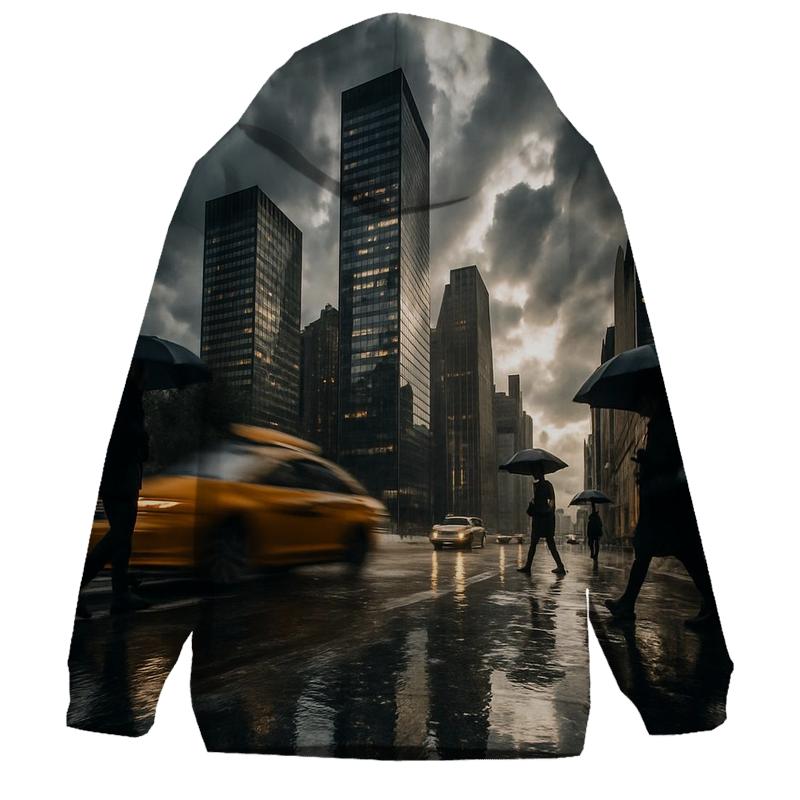 Thunderstorm Reflection On West Side Highway hoodie designs