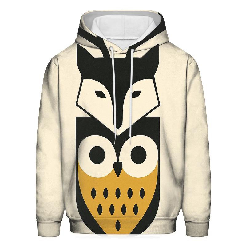 Minimalist Animal Totem hoodie designs