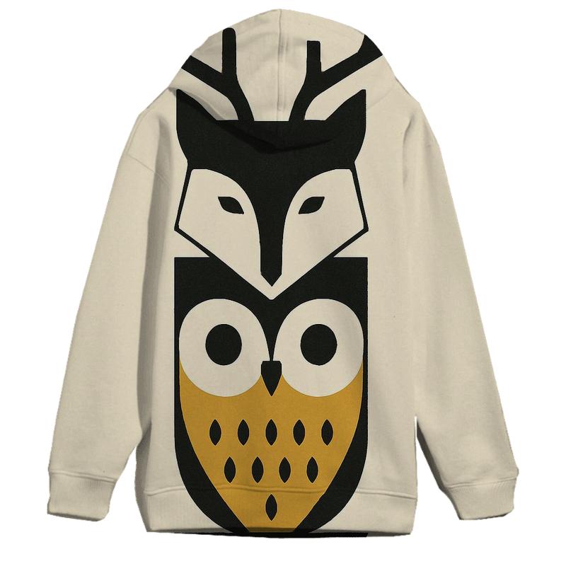 Minimalist Animal Totem hoodie designs