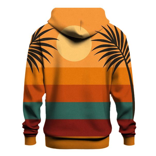 Sunset Groove Stripes hoodie designs