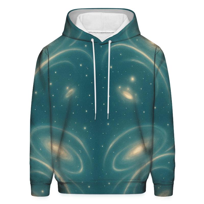Gravitational Lens Arc Field designer hoodies