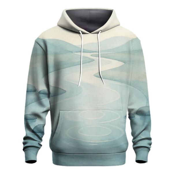 River Of Quiet Reflection printed hoodies