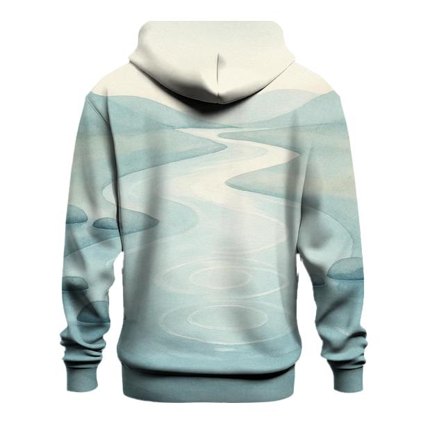 River Of Quiet Reflection printed hoodies