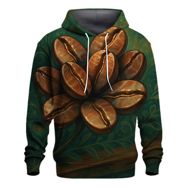 Bean Bloom Cluster embroidered hoodies