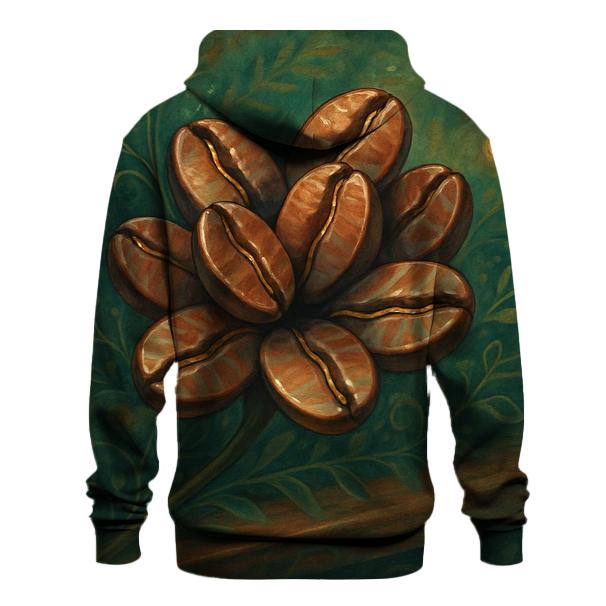 Bean Bloom Cluster embroidered hoodies