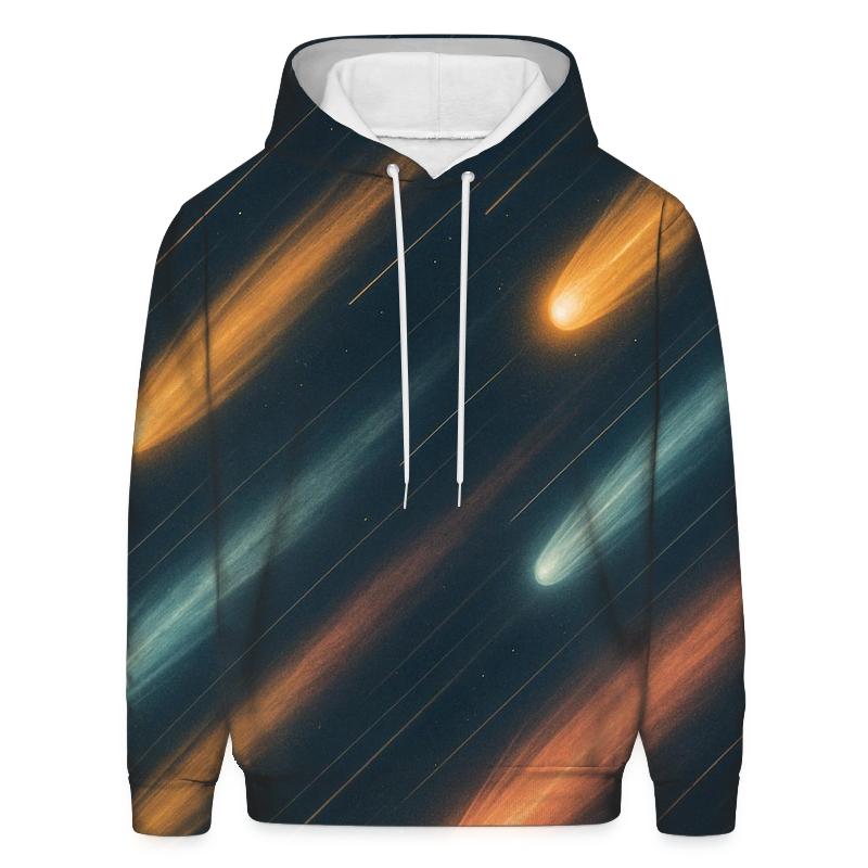 Comet Fan Overprint hoodie trends