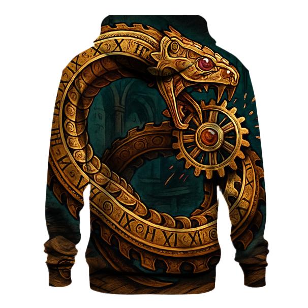 Clockwork Ouroboros Mechanica hoodie trends