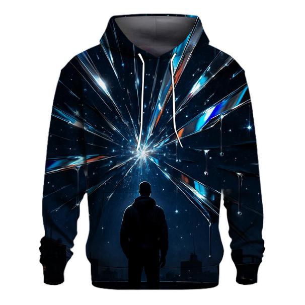 Midnight Prism embroidered hoodies