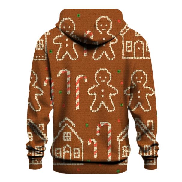 Gingerbread Village Parade Design designer hoodies