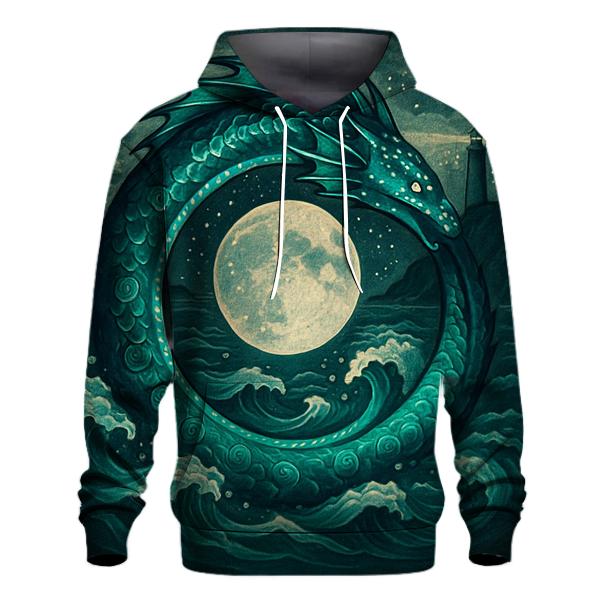 Oceanic Moon Ouroboros hoodie styles