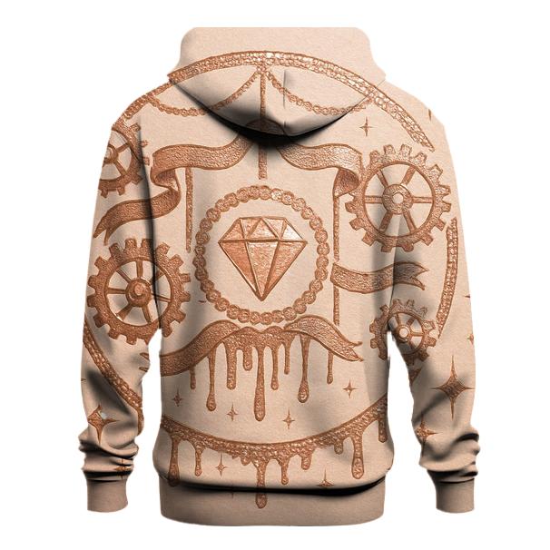 Rose Gold Carousel hoodie designs