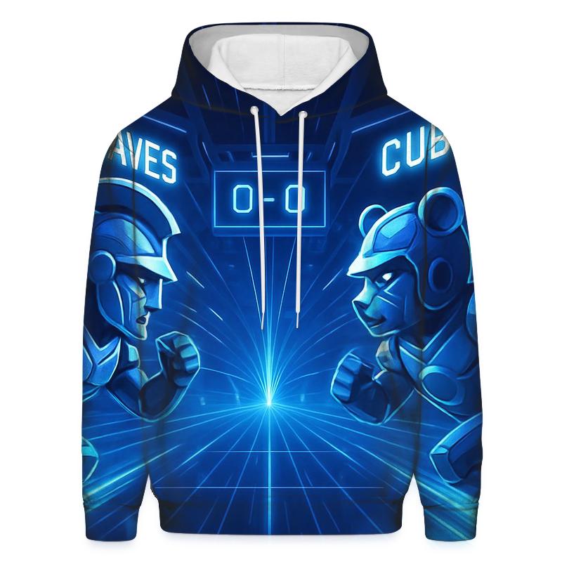 Glass Stadium Mirror Match embroidered hoodies