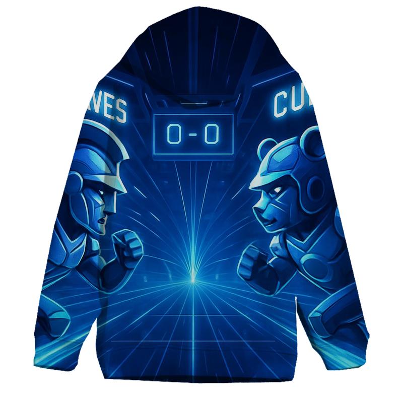Glass Stadium Mirror Match embroidered hoodies