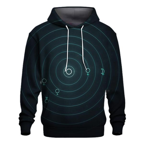 Planetary Alignment Chart designer hoodies