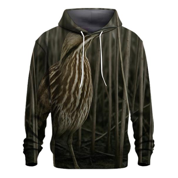 Marsh Vigil — American Bittern premium hoodies