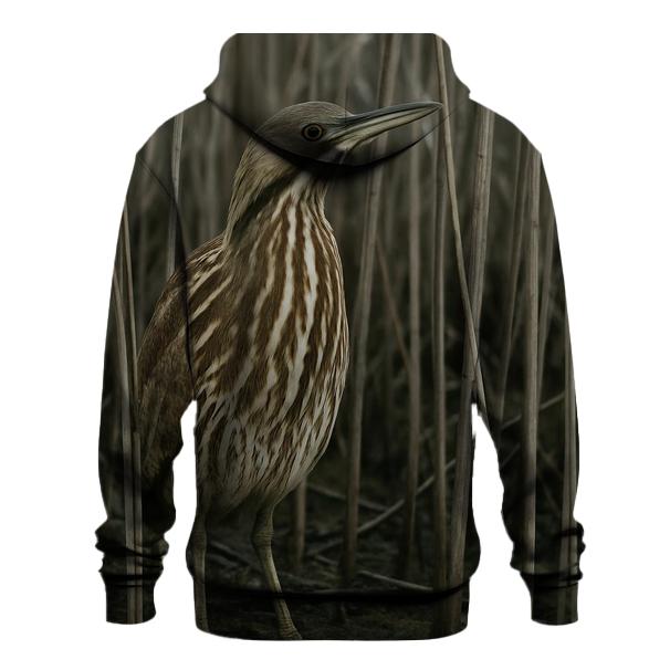 Marsh Vigil — American Bittern premium hoodies