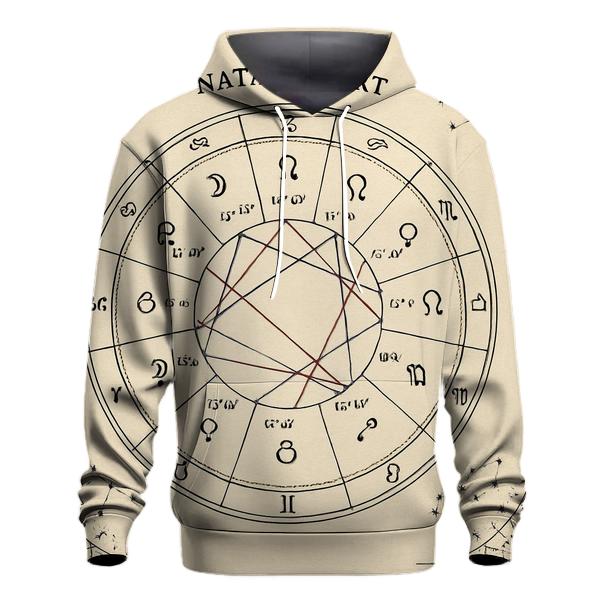 Stellar Birth Chart Layout hoodie designs