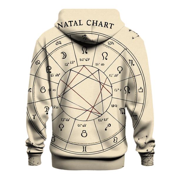 Stellar Birth Chart Layout hoodie designs