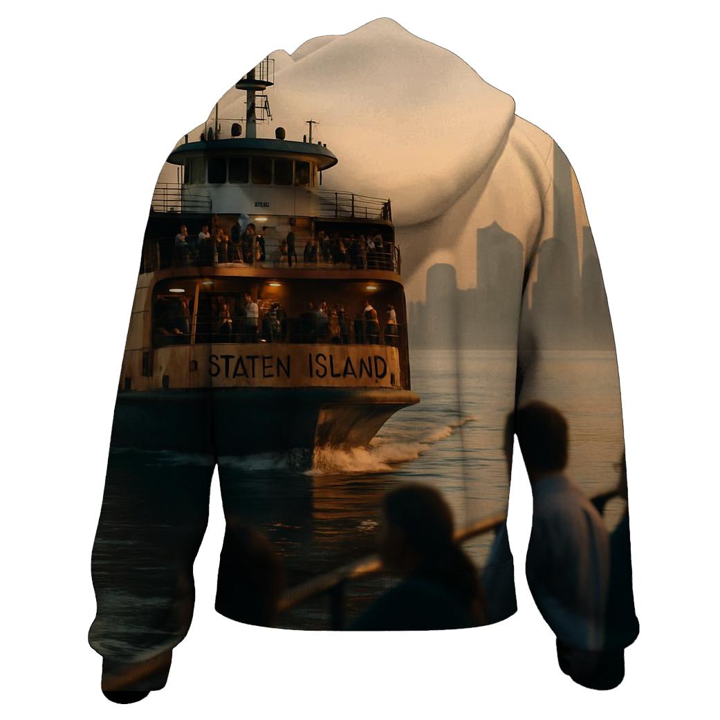 Dawn Ferry Approaching Manhattan hoodie styles