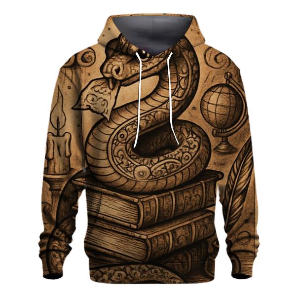 Library Ouroboros Archivist pullover hoodies