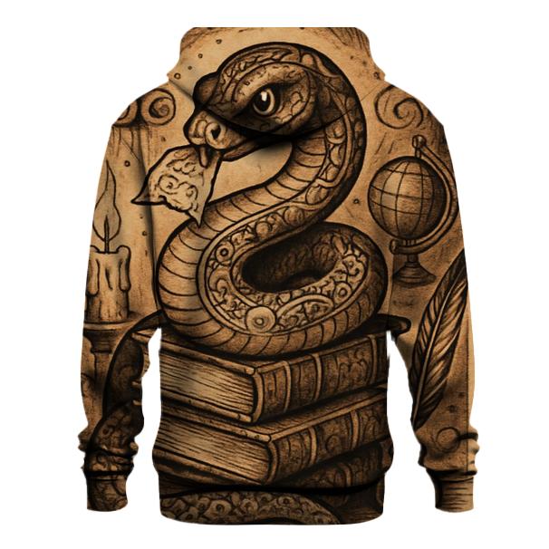 Library Ouroboros Archivist pullover hoodies