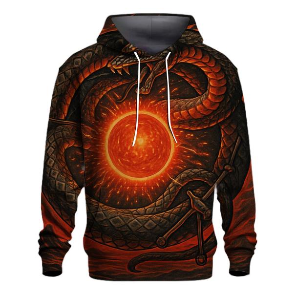 Solar Forge Ouroboros premium hoodies