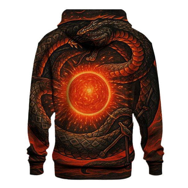 Solar Forge Ouroboros premium hoodies