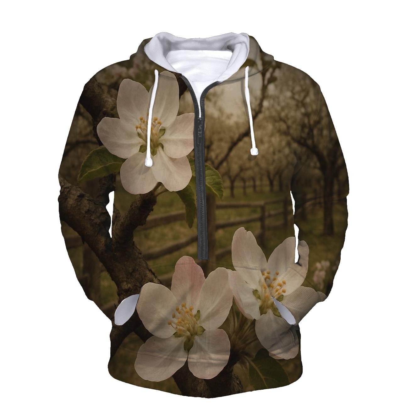 Heritage Orchard Apple Blossom Archive embroidered hoodies