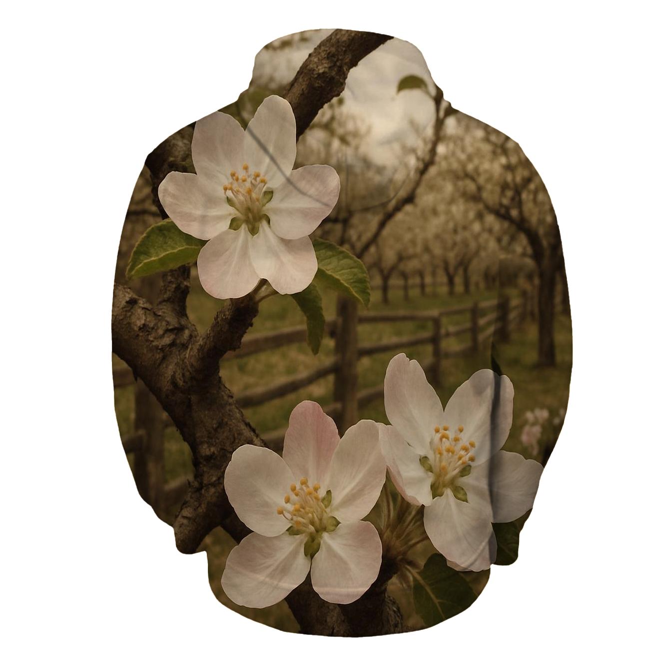 Heritage Orchard Apple Blossom Archive embroidered hoodies