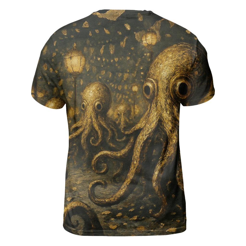 Gilded Kraken Parade designer pattern shirts