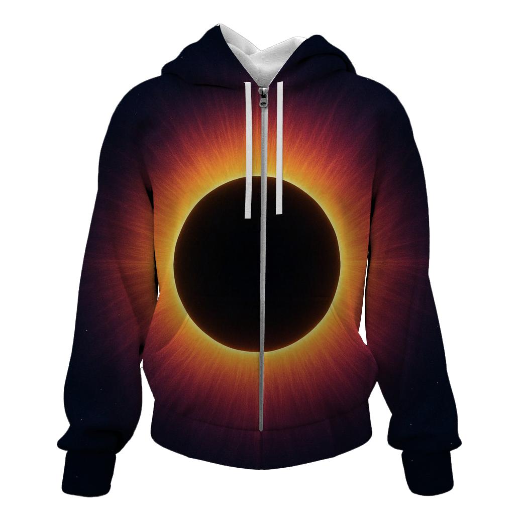 Eclipse Corona Rings pullover hoodies