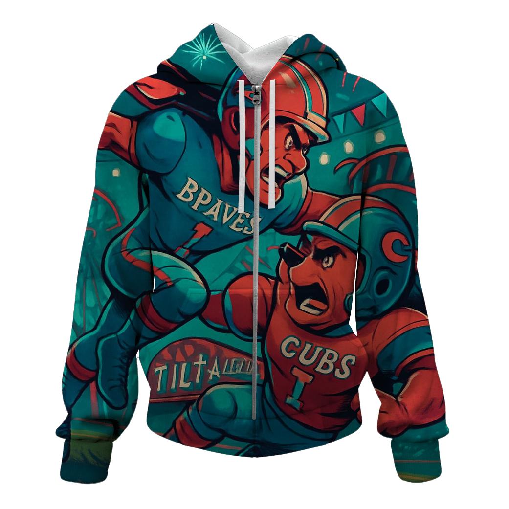 Midnight Carnival Clash hoodie designs