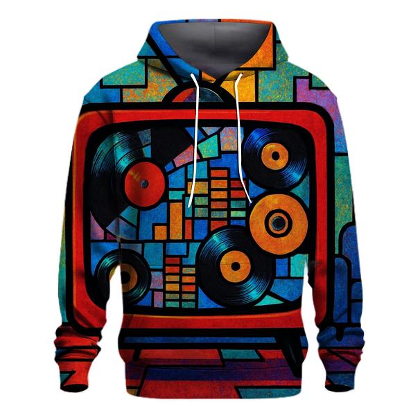 Retro TV Remix custom hoodies