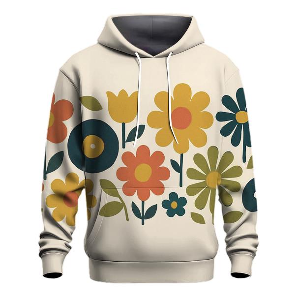 Boogie Floral Band graphic hoodies