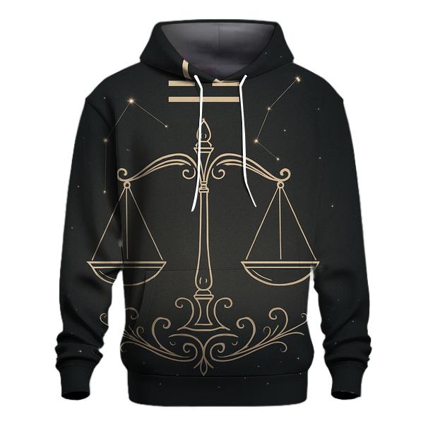 Libra Scales Balance Symbol hoodies fashion