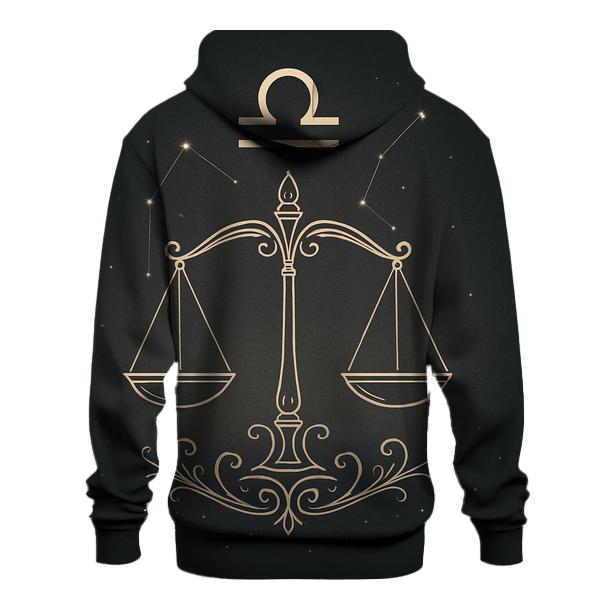 Libra Scales Balance Symbol hoodies fashion