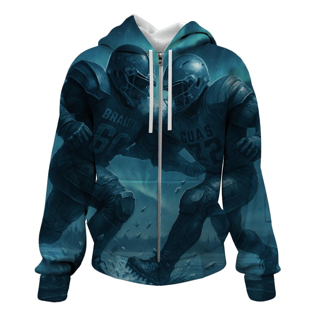 Frozen Lake Faceoff hoodies fashion
