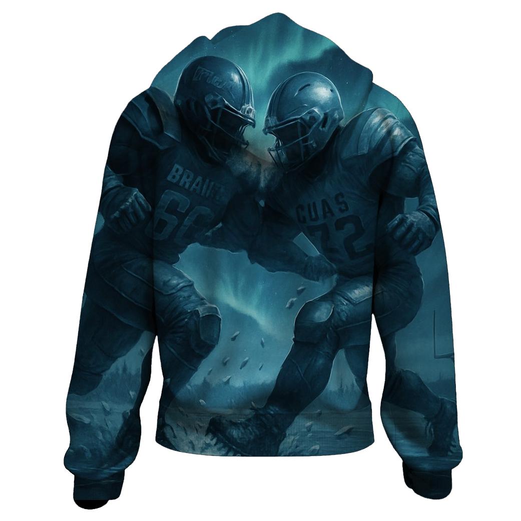 Frozen Lake Faceoff hoodies fashion