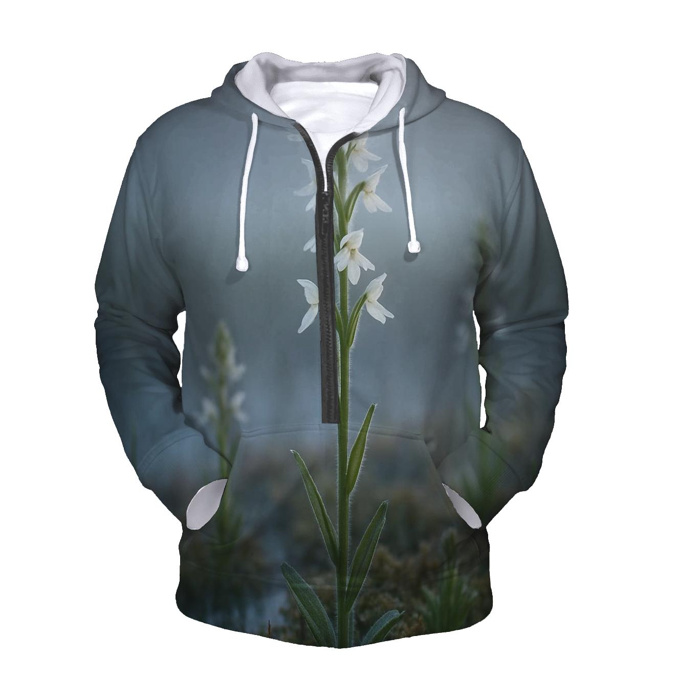 Bog Orchid Morning Fog hoodie trends