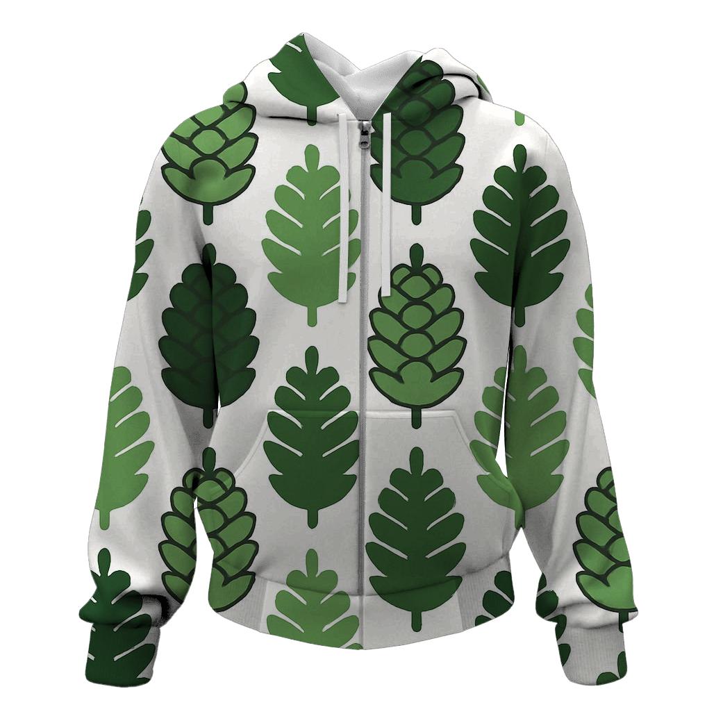 Pinecone Rhythm graphic hoodies