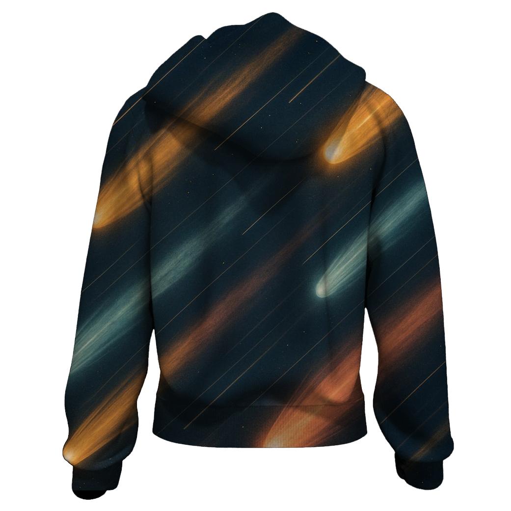 Comet Fan Overprint hoodies fashion