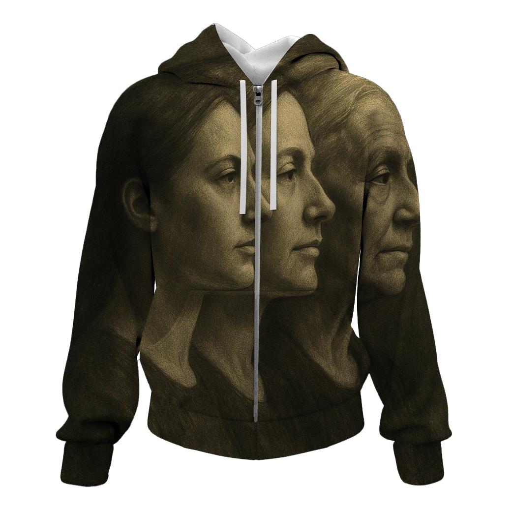 The Silent Strength graphic hoodies
