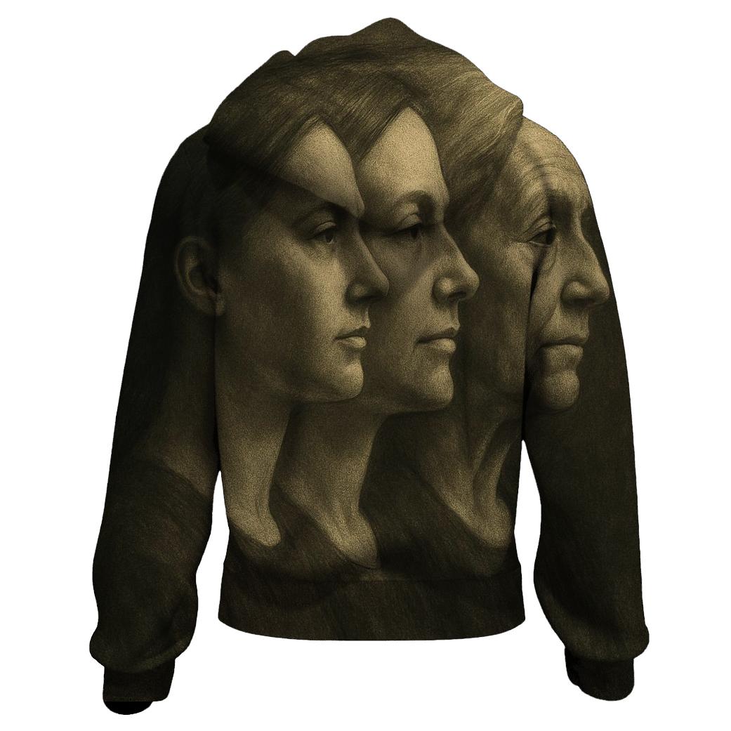 The Silent Strength graphic hoodies