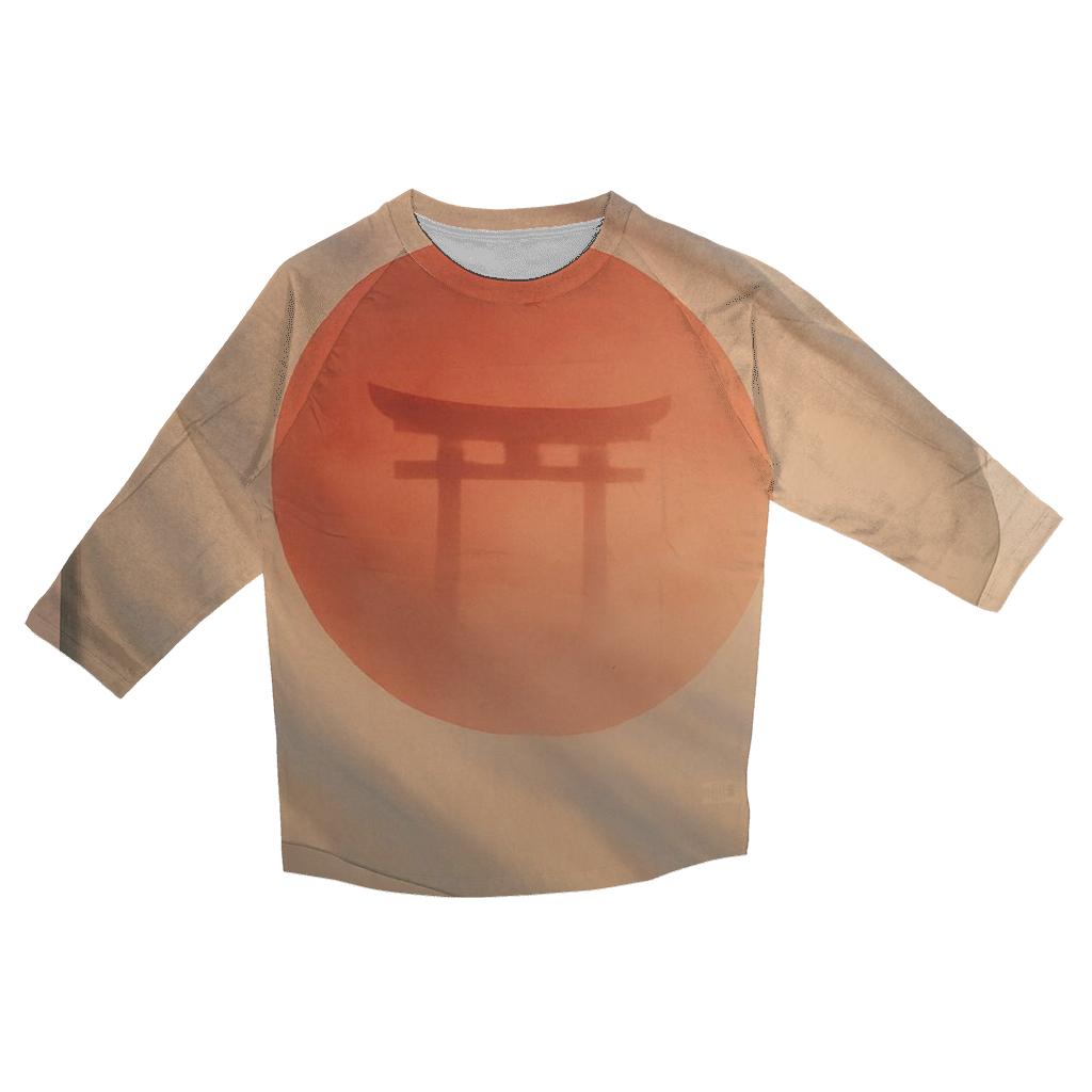 Japan fashion 3/4 sleeve shirts