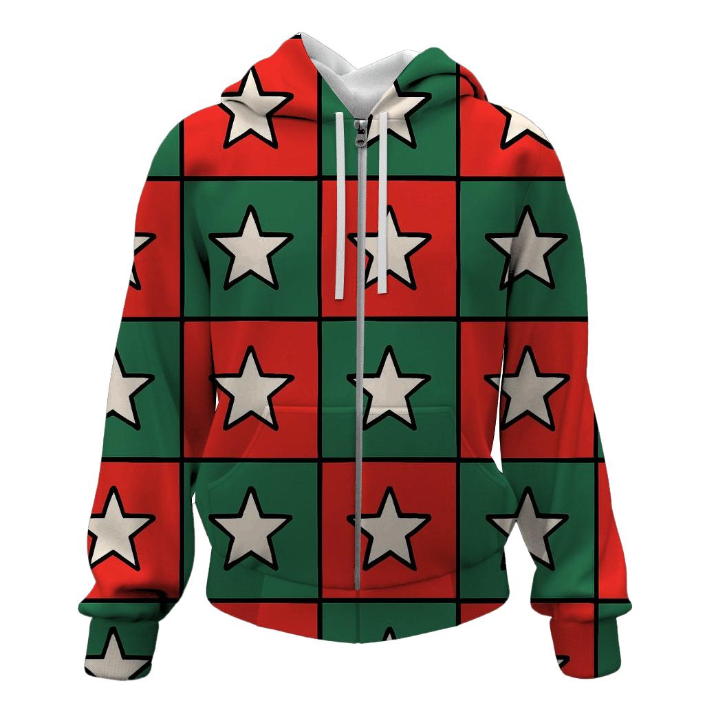 Checkerboard Star Play hoodie trends