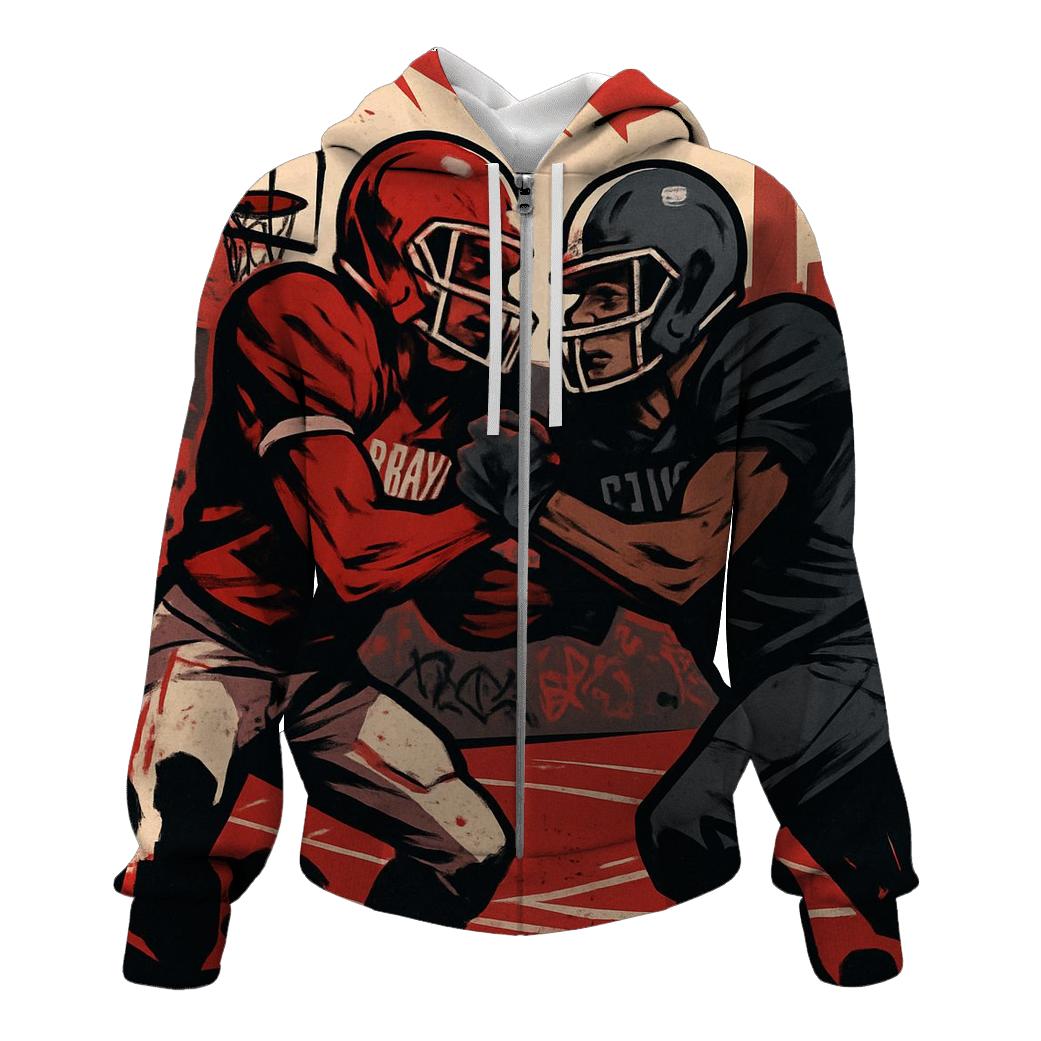 Concrete Jungle Tussle custom hoodies